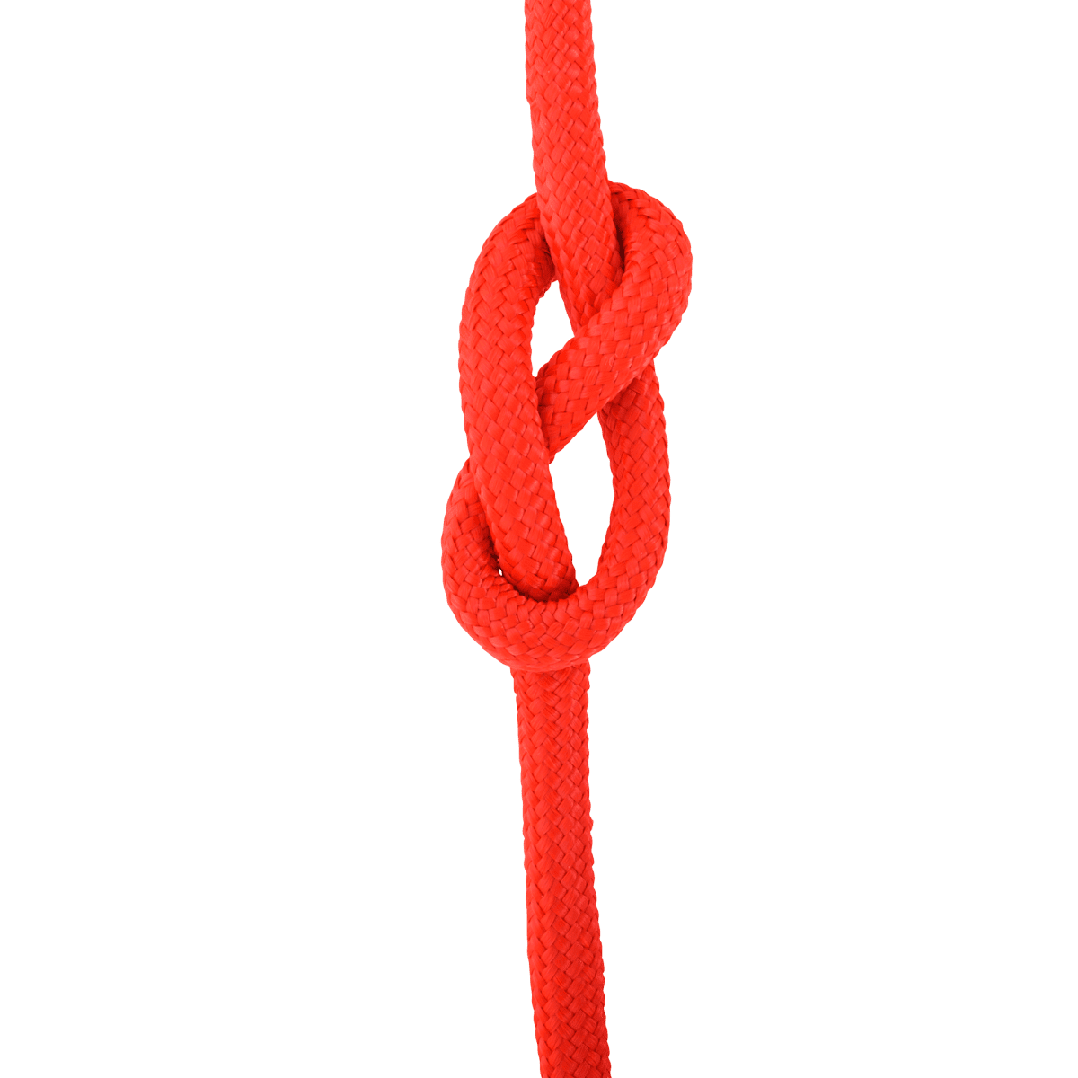 BRIGHT RED PP ROPE D6MM 10M