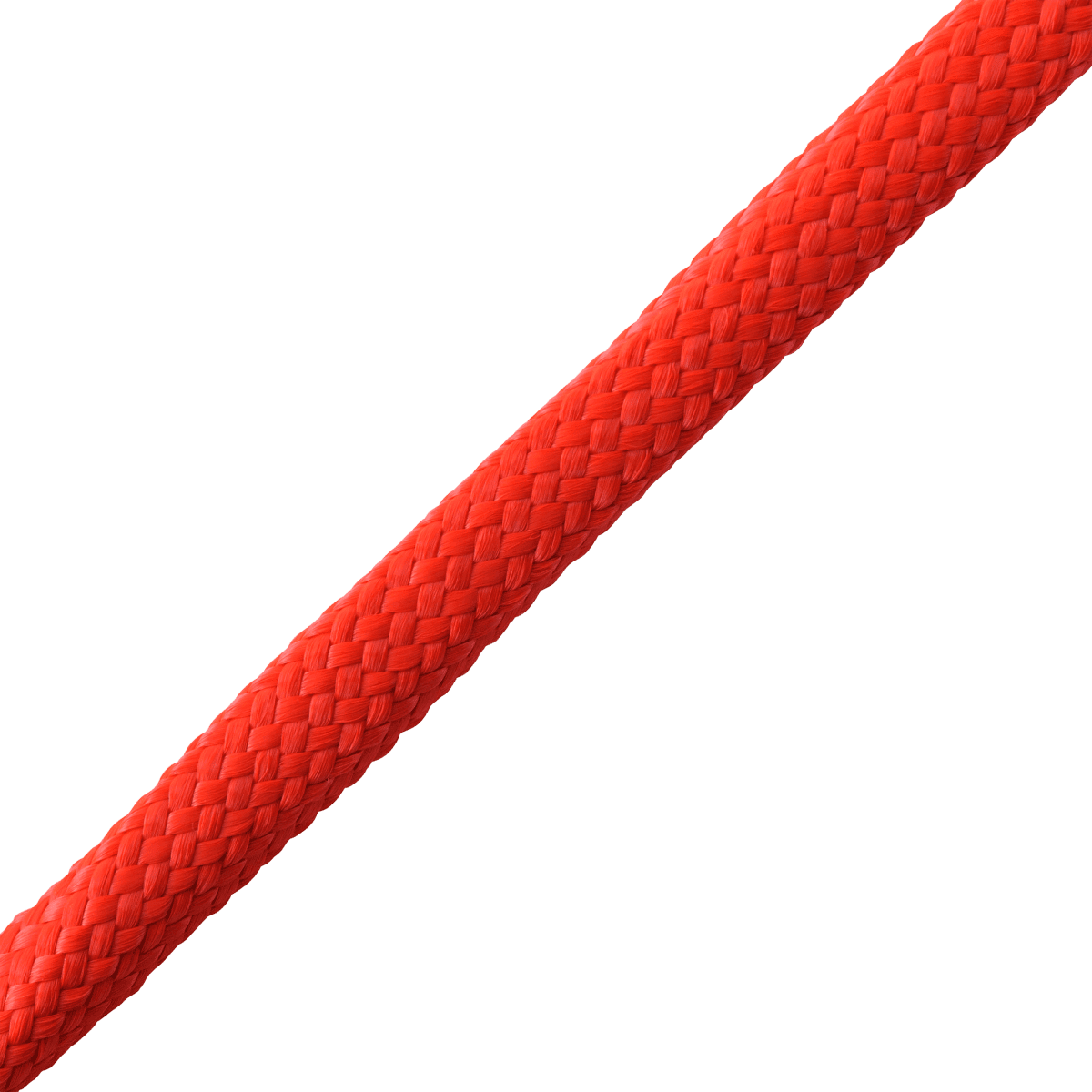 BRIGHT RED PP ROPE D6MM 10M