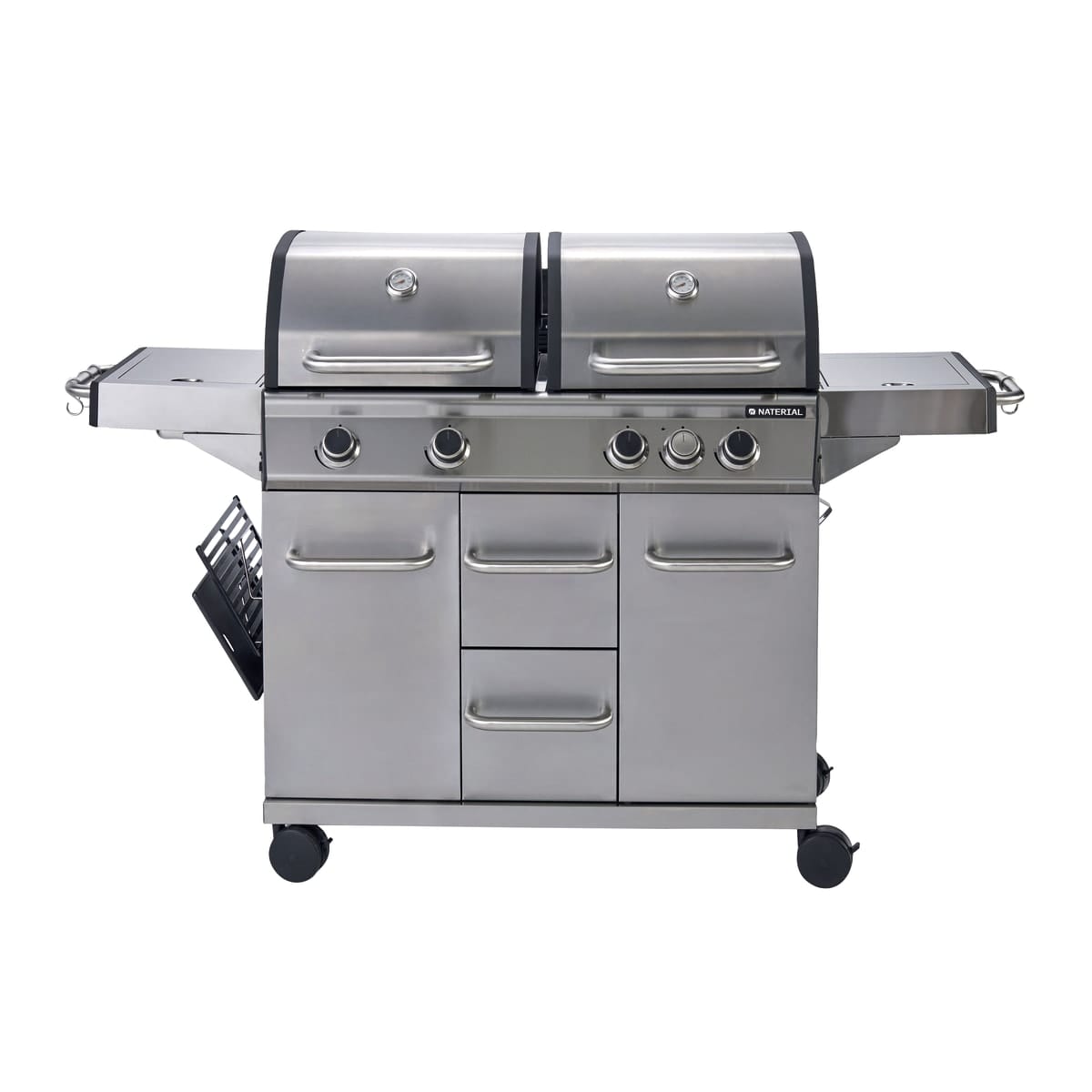 Bricocenter NATERIAL HUDSON 4-BURNER GAS BBQ