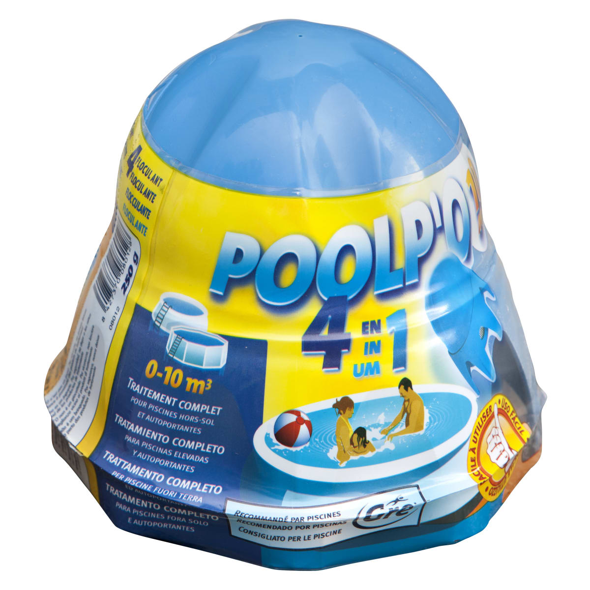 OCTOPUS 4ACTIONS FOR SWIMMING POOLS 250GR