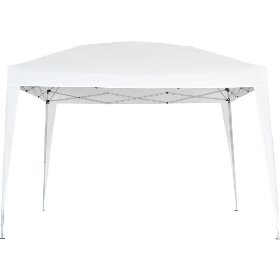 Bricocenter EORI ORIGAMI NATERIAL - Gazebo - Steel and White Polyester Tarp - 2.95x2.95 m
