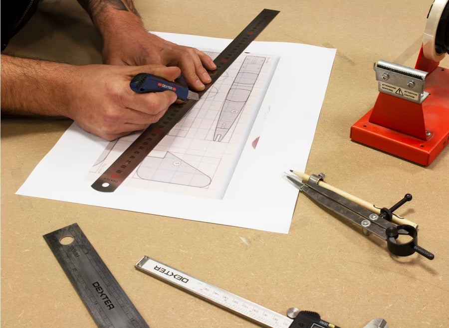 Bricocenter DEXTER 500 MM STAINLESS STEEL RULER