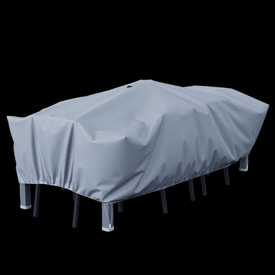 Bricocenter COVER FOR RECTANGULAR TABLE 250X130X60 LIGHT GREY