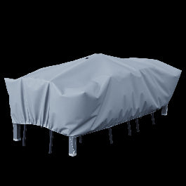 COVER FOR RECTANGULAR TABLE 250X130X60 LIGHT GREY