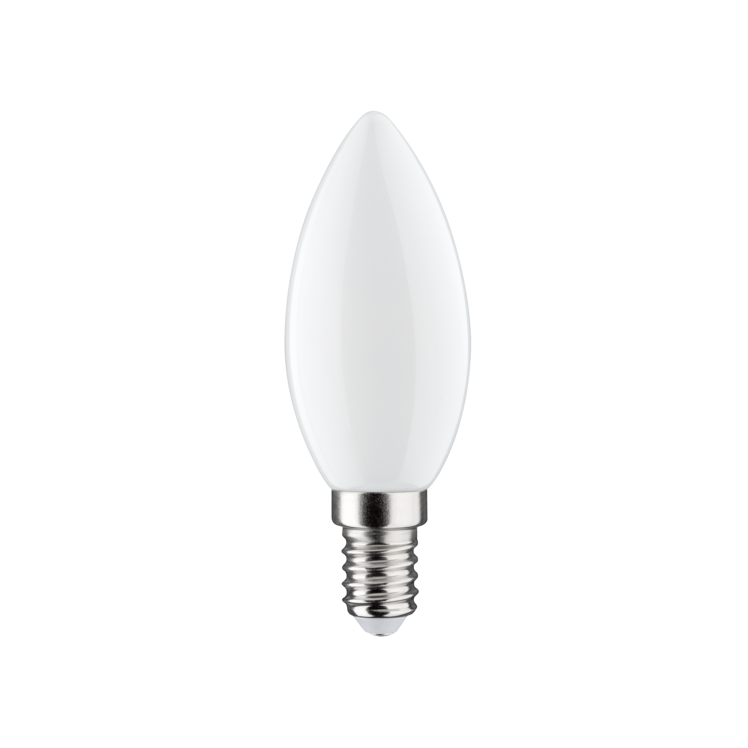 E14 LED bulb (60W equivalent), frosted, natural light