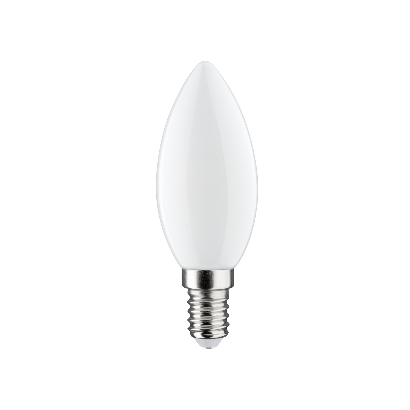 E14 LED bulb = 40W, frosted candle, warm light