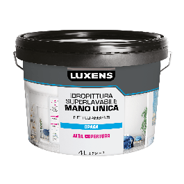 LUXENS 4LT SUPERWASHABLE WHITE PAINT MANOUNICA