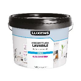 LUXENS WHITE WASHABLE PAINT 14LT