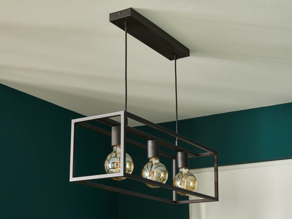 Bricocenter ELDRICK METAL CHANDELIER BLACK 70X20CM E27=40W