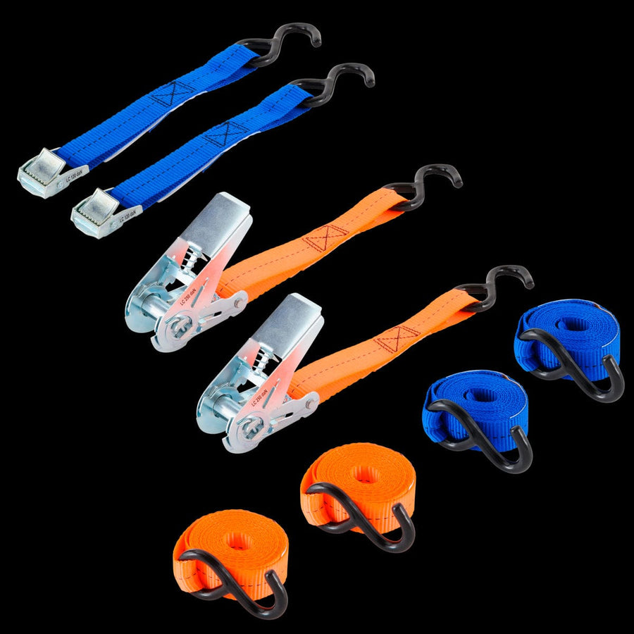 Bricocenter 4 PCS ANCHOR STRAP SET W/HITCH