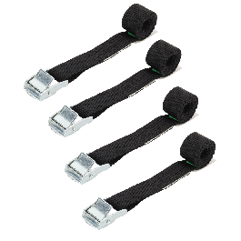 MINI STRAP W/BUCKLE 25MMX60CM 4PCS