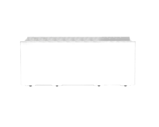 Bricocenter CASSETTA KEBE GREENER CM100X40 H40 BIANCO C/RUOTE