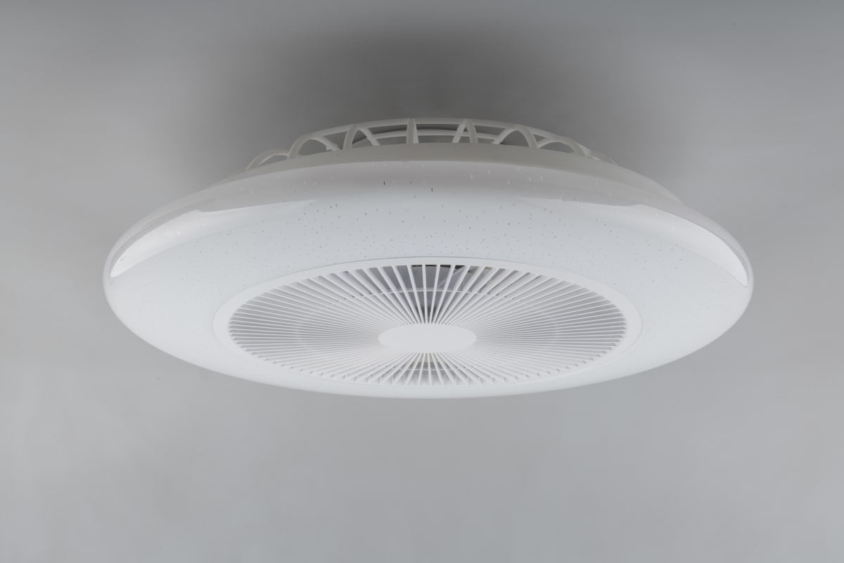 CEILING LIGHT WITH FAN PONENTE LED 28W CCT