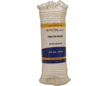 TRECCIA MARE B.CA D.5MM 25MT