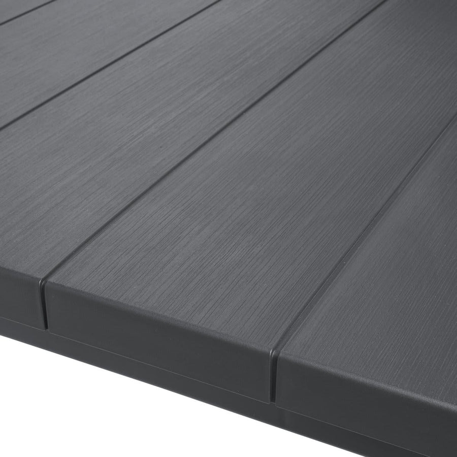 Bricocenter JULIE WOOD EFFECT TABLE 147X90X75 GRAPHITE