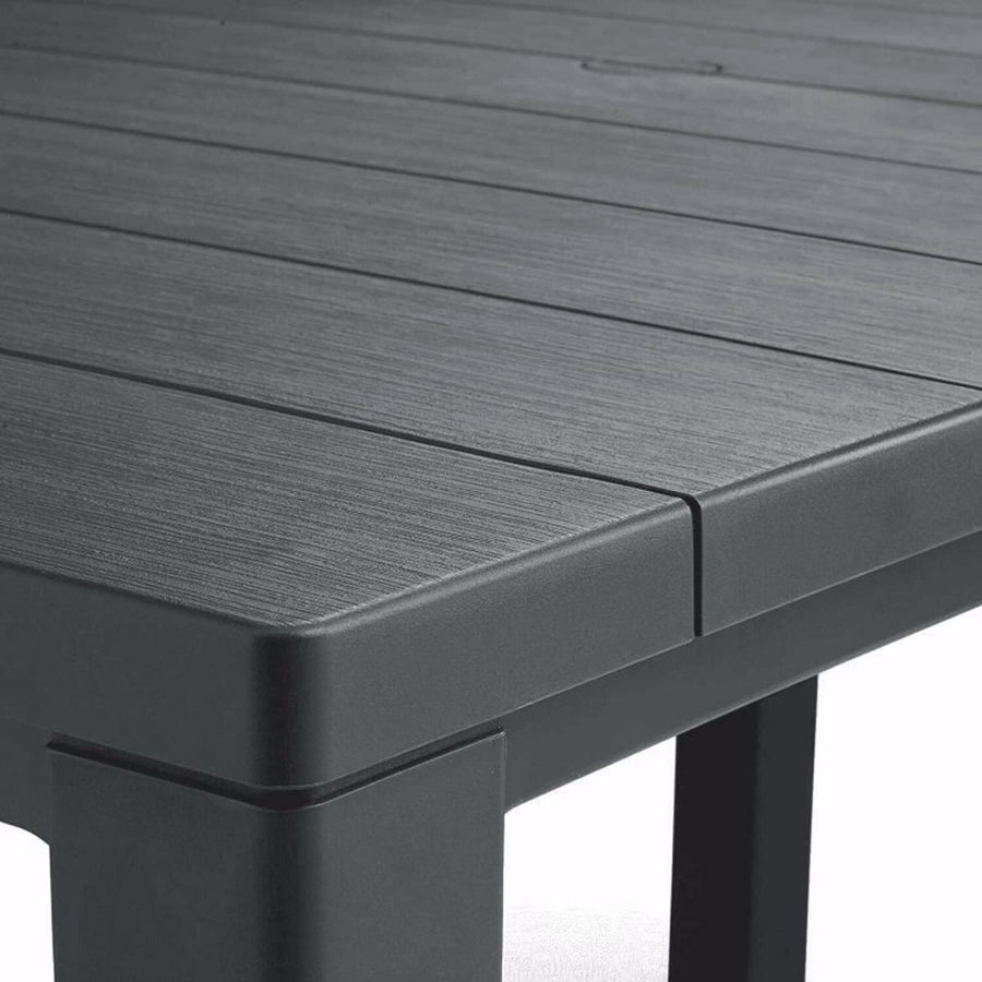 Bricocenter JULIE WOOD EFFECT TABLE 147X90X75 GRAPHITE
