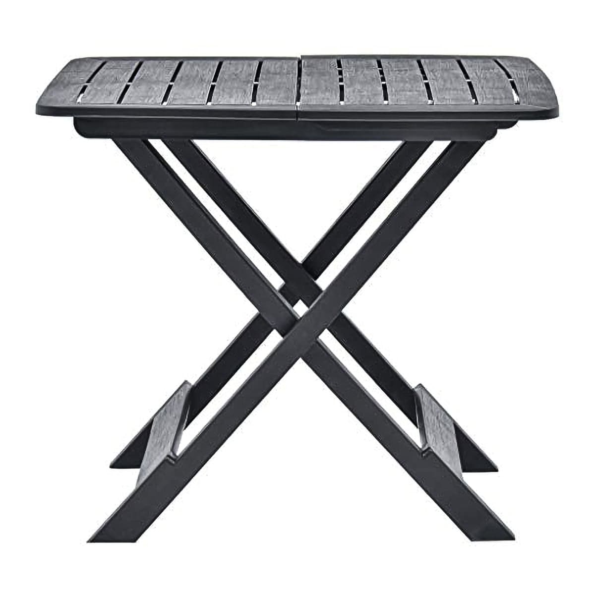 Bricocenter TAVOLO TEVERE 80x72CM ANTRACITE