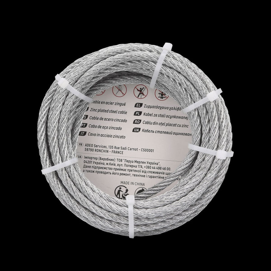 Bricocenter GALVANIZED STEEL CABLE D6MMX5M