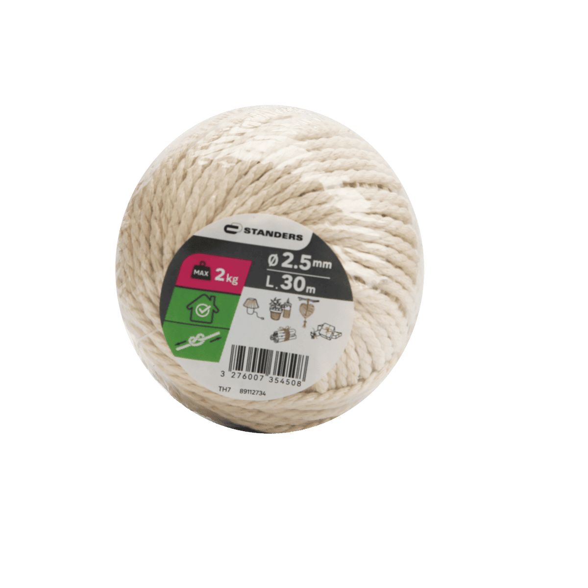 COTTON THREAD D2.5MM 30M