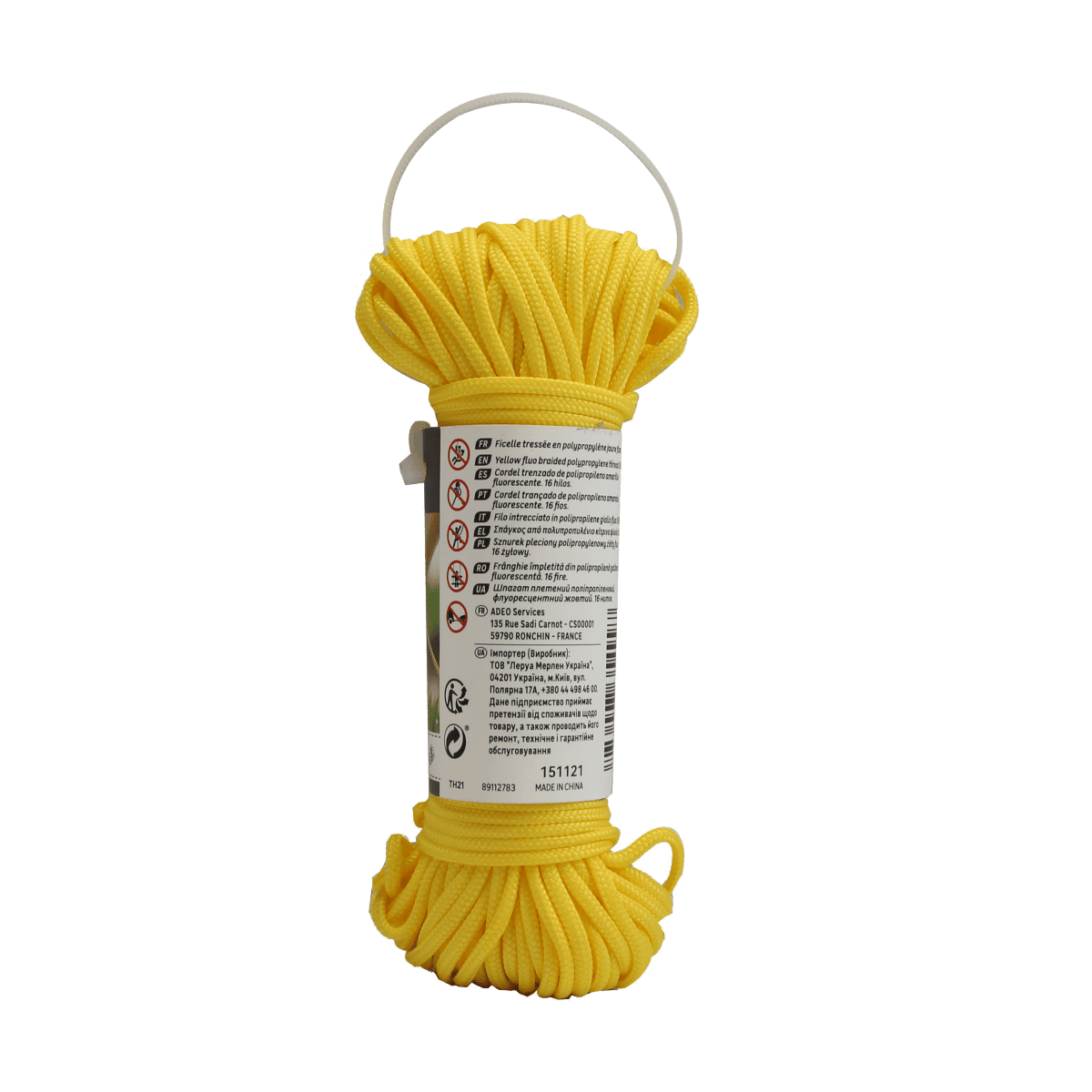 PP WIRE FLUO YELLOW CABLE D1.5MM 25M