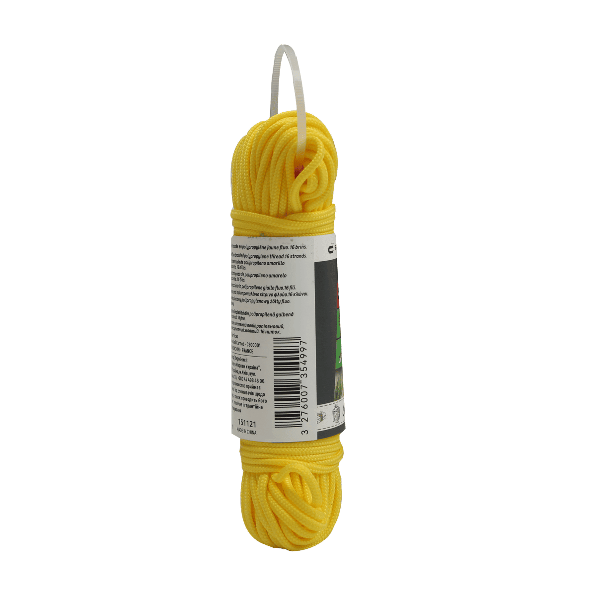 PP WIRE FLUO YELLOW CABLE D1.5MM 25M