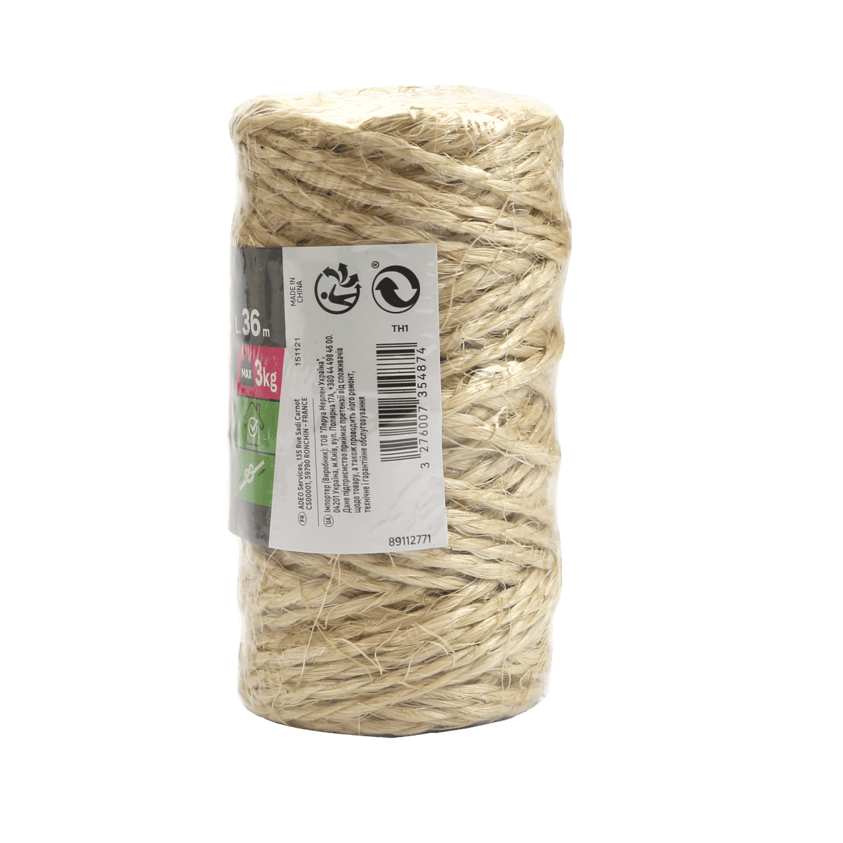 SISAL WIRE D2MM 36M