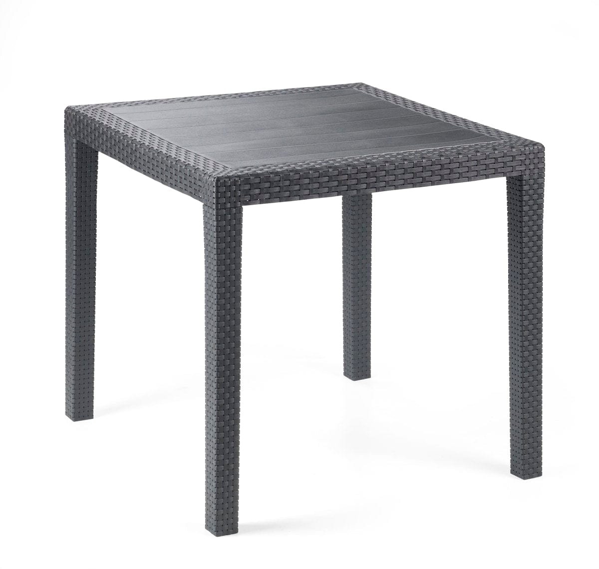 Bricocenter KING GARDEN TABLE 80X80 ANTHRACITE