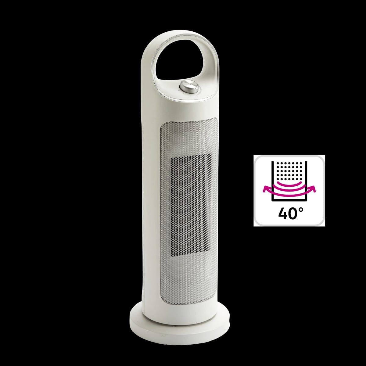 Bricocenter TOWER2 COLUMN CERAMIC FAN HEATER 3 POT. 2 KW MAX OSCILLATING