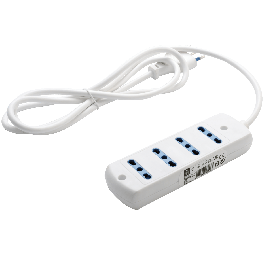 MULTISOCKET 4 SOCKETS 10/16A WITH CABLE