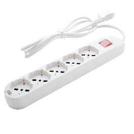 MULTISOCKET5 UNVERSAL WITH SWITCH AND CABLE