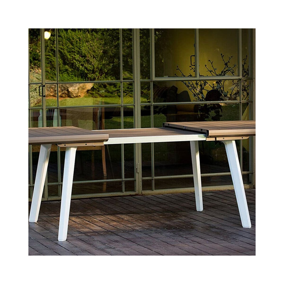 Bricocenter TAVOLO ALLUNGABILE HARMONY KETER 10 POSTI RETTANGOLARE RESINA 160-240X100XH74
