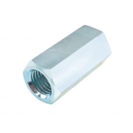 STEEL HEXAGON JOINT NUT 8 MM, 4 PIECES
