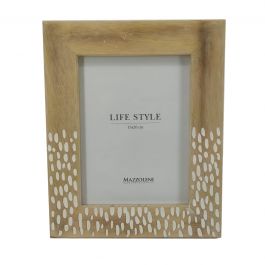 SCARLETT FRAME 15x20CM NATURAL WOOD