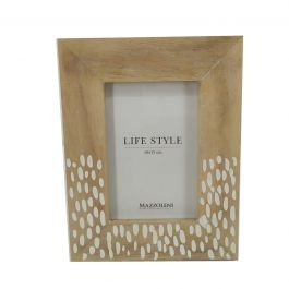 SCARLETT FRAME 10x15CM NATURAL WOOD