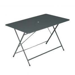 PIEGH TABLE. CASSIS 120X76cm anthracite