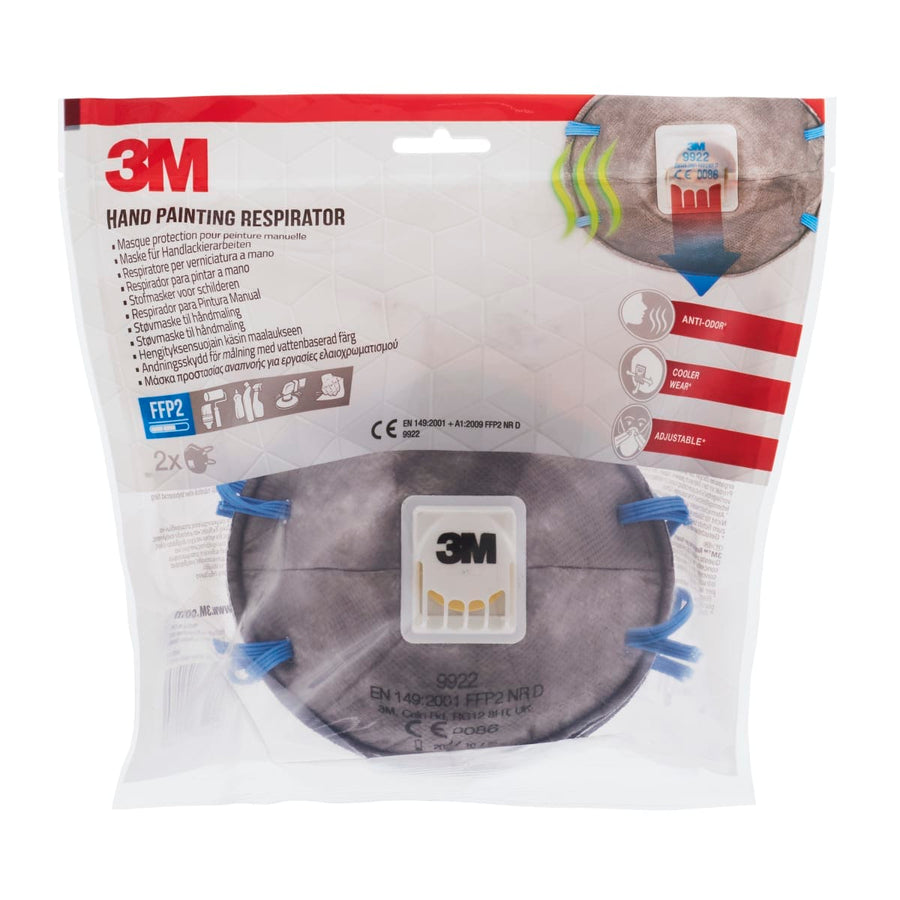Bricocenter 2 3M FFP2 HAND PAINTING TEMPLATES WITH VALVE