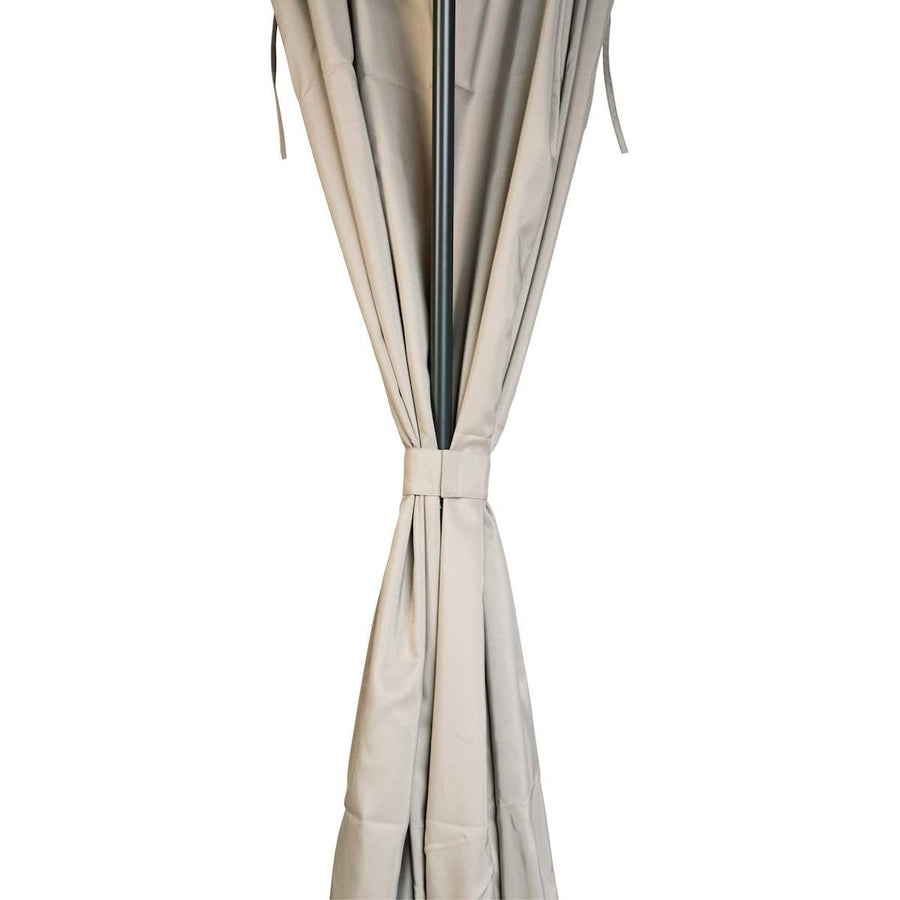 Bricocenter NATERIAL - Set of 4 replacement curtains for oxis naterial polyester gazebo 3 X 4 M