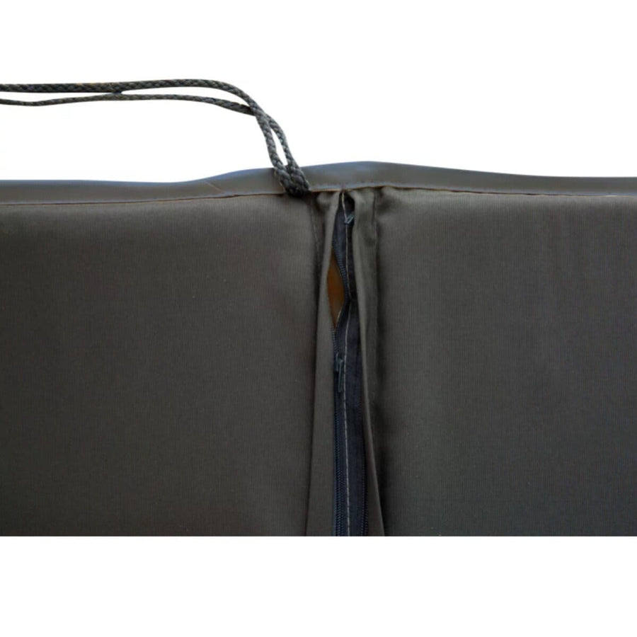 Bricocenter NATERIAL BIGREY COT CUSHION 190X55X3 ANTHRACITE