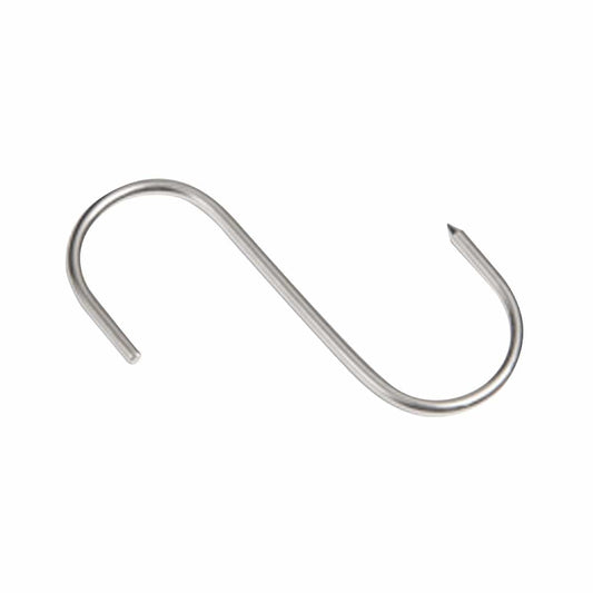 Bricocenter 316 stainless steel butcher hook mm. 6 x 140