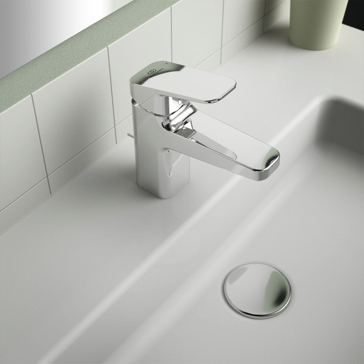 Bricocenter CERAPLAN CHROME WASHBASIN MIXER IDEAL STANDARD