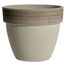 SCRATCHED VOLCANO TERRACOTTA VASE DIAMETER 25XH21.5 CM PALLADIUM