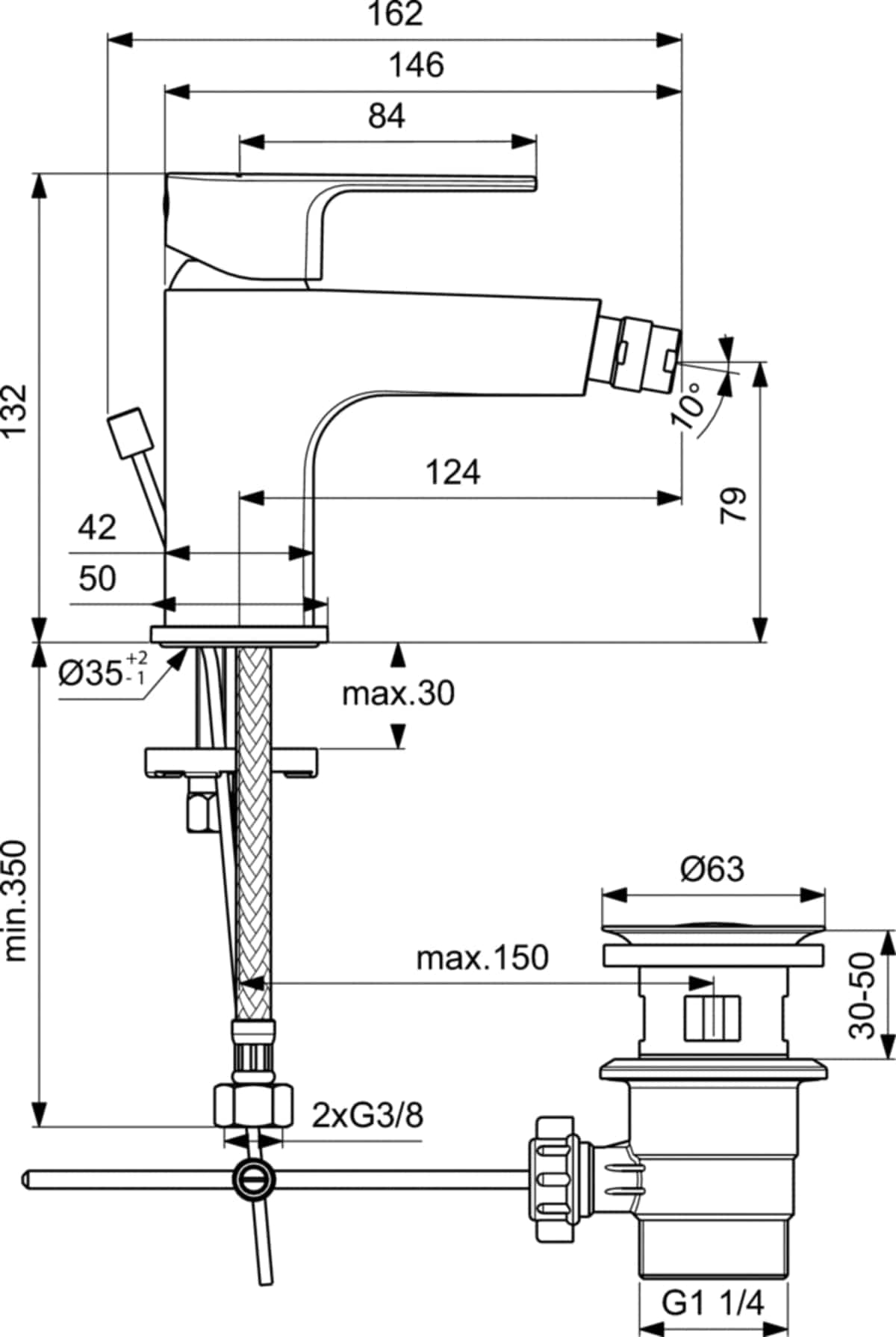 Bricocenter ESLA BIDET MIXER