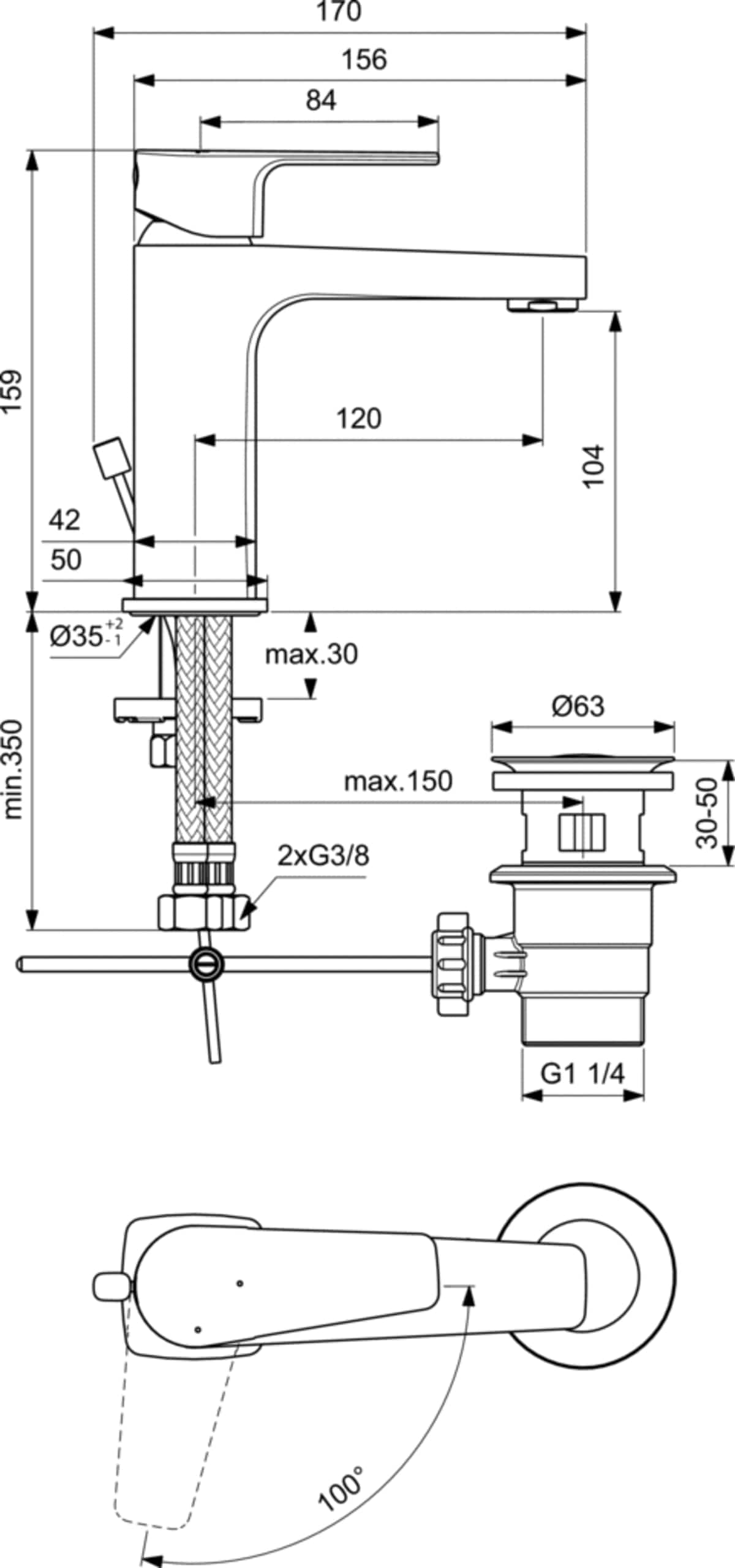 Bricocenter ESLA BASIN MIXER