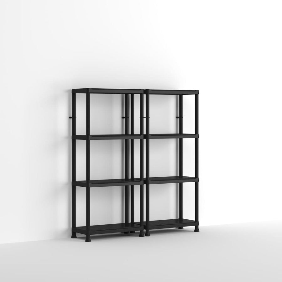 Bricocenter RESIN SHELF 4 SHELVES 60X30X135 CM