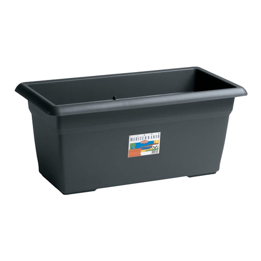 MEDITERRANEAN PLANTER CM 100 ANTHRACITE