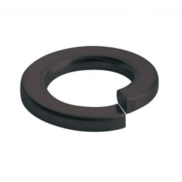 6 MM STEEL SPRING WASHER, 40 PIECES
