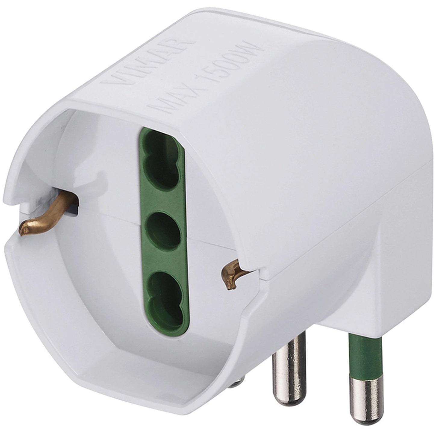 STAGGERED ADAPTER S17+UNIV. 90o WHITE