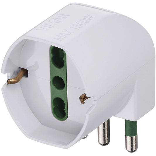 STAGGERED ADAPTER S17+UNIV. 90o WHITE