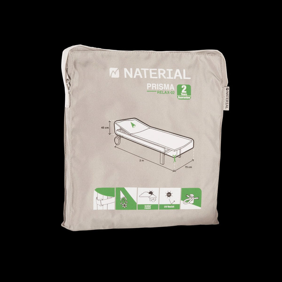 Bricocenter COT COVER NATERIAL 200X75X45 LIGHT GREY