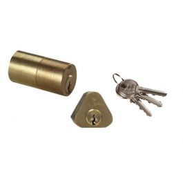 DOUBLE PROFILE ROUND CYLINDER FOR ELECTRIC LOCKS DIAM. 25 MM, L 62 MM